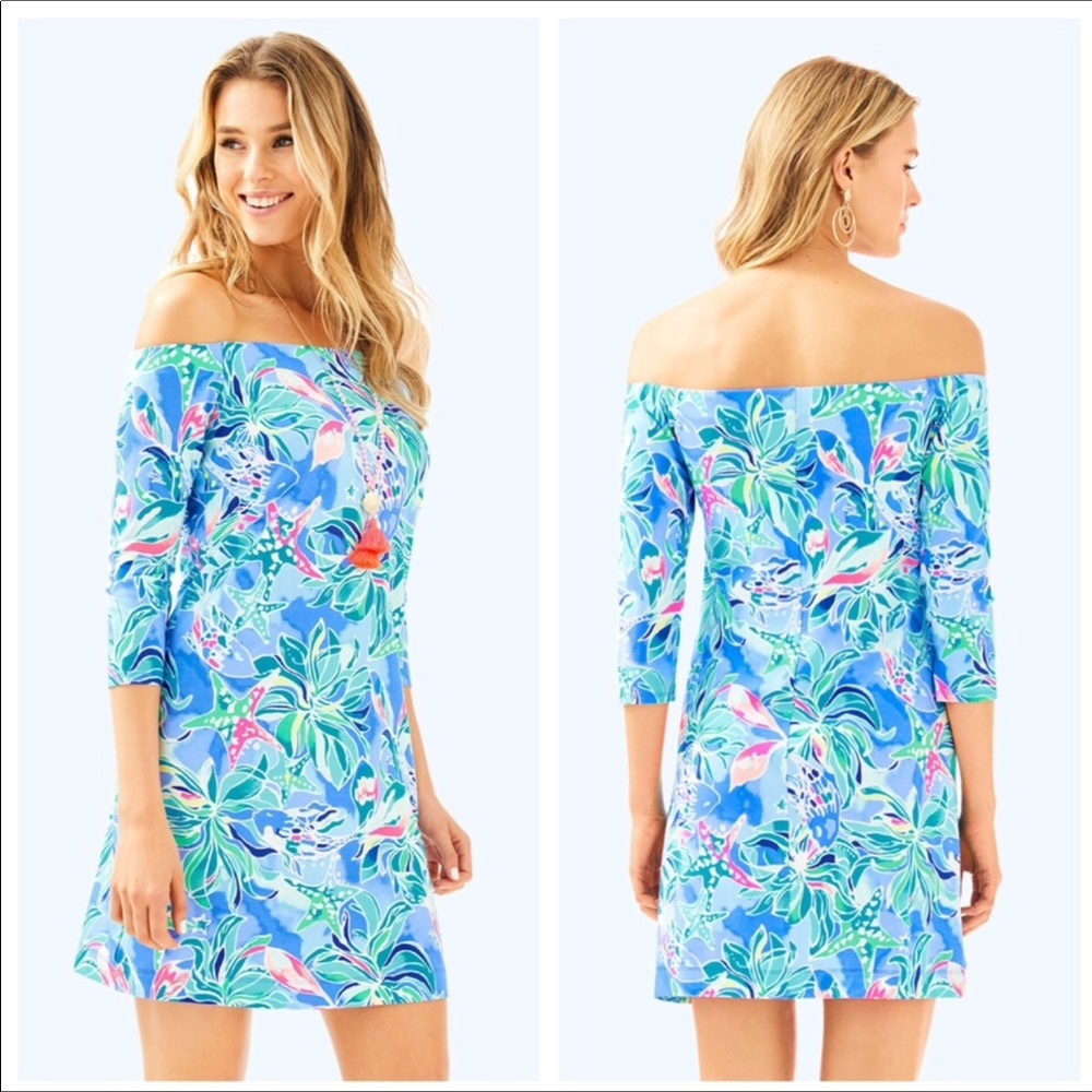 NWT Lilly Pulitzer Laurana Off the Shoulder Dress